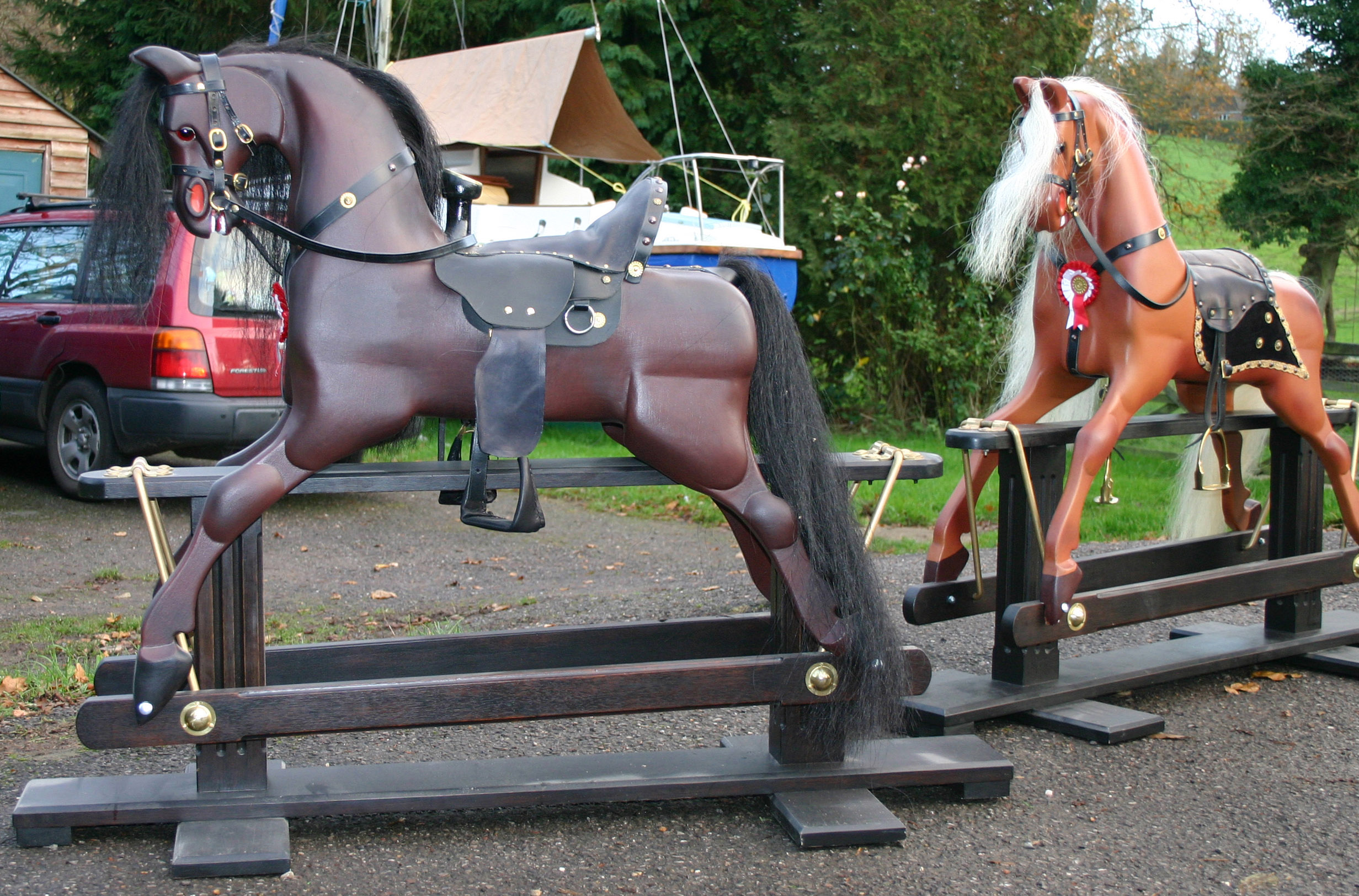 rocking horse restored